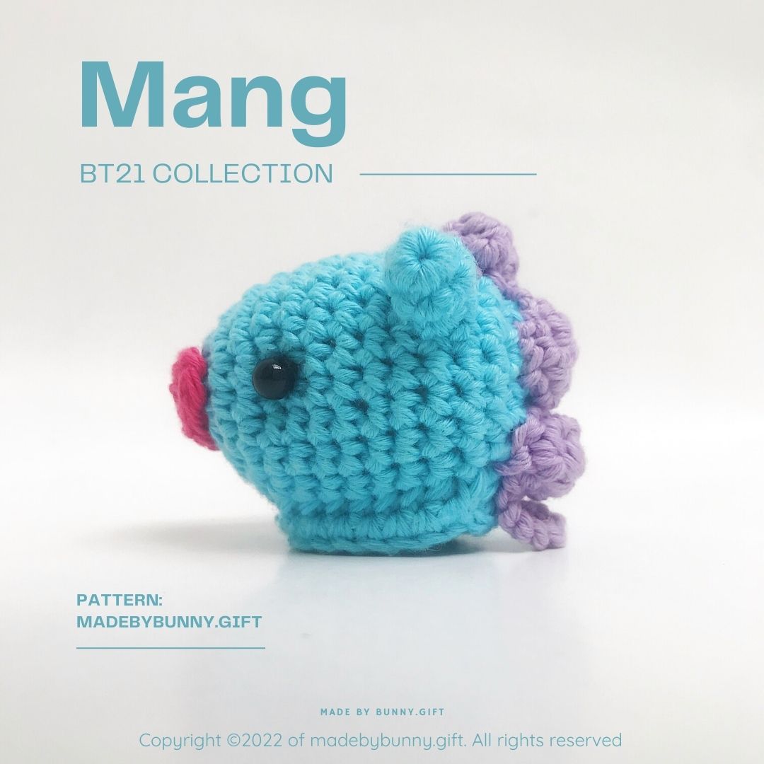 Crochet BT21 Collection Mang Free Pattern